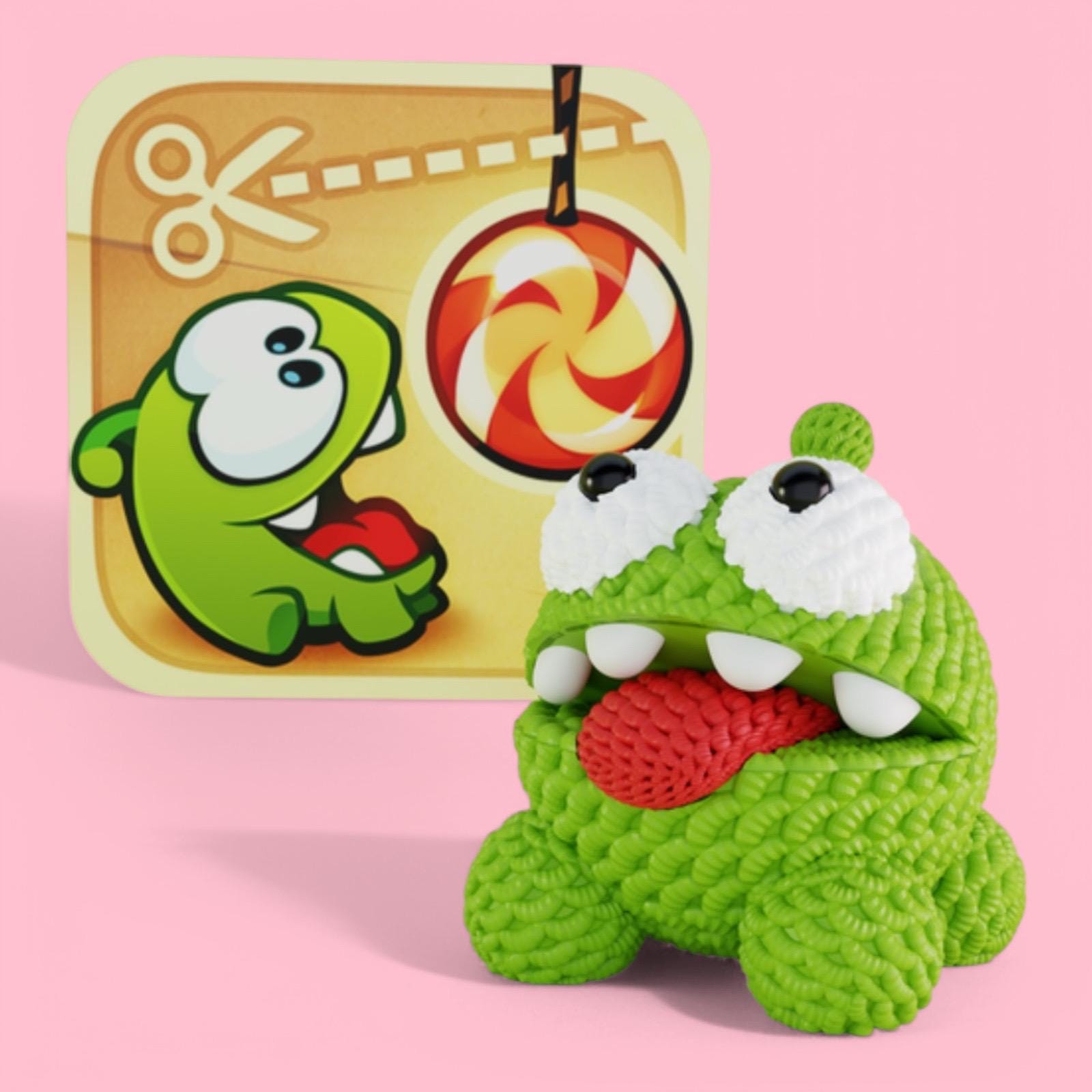 3D printed Crochet Collection - Green A 3D