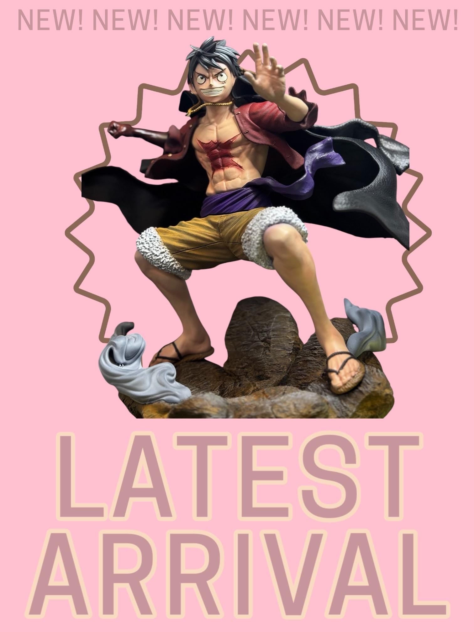 One Piece-Monkey.D Luffy Figure (3D Resin Printed & Hand-Painted) - Green A 3D