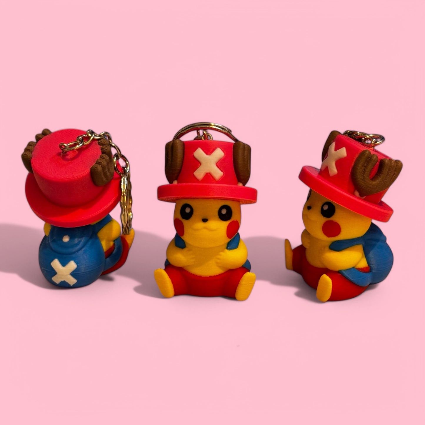 3D Printed Pokemon x One Piece Figures - Crossover Collection