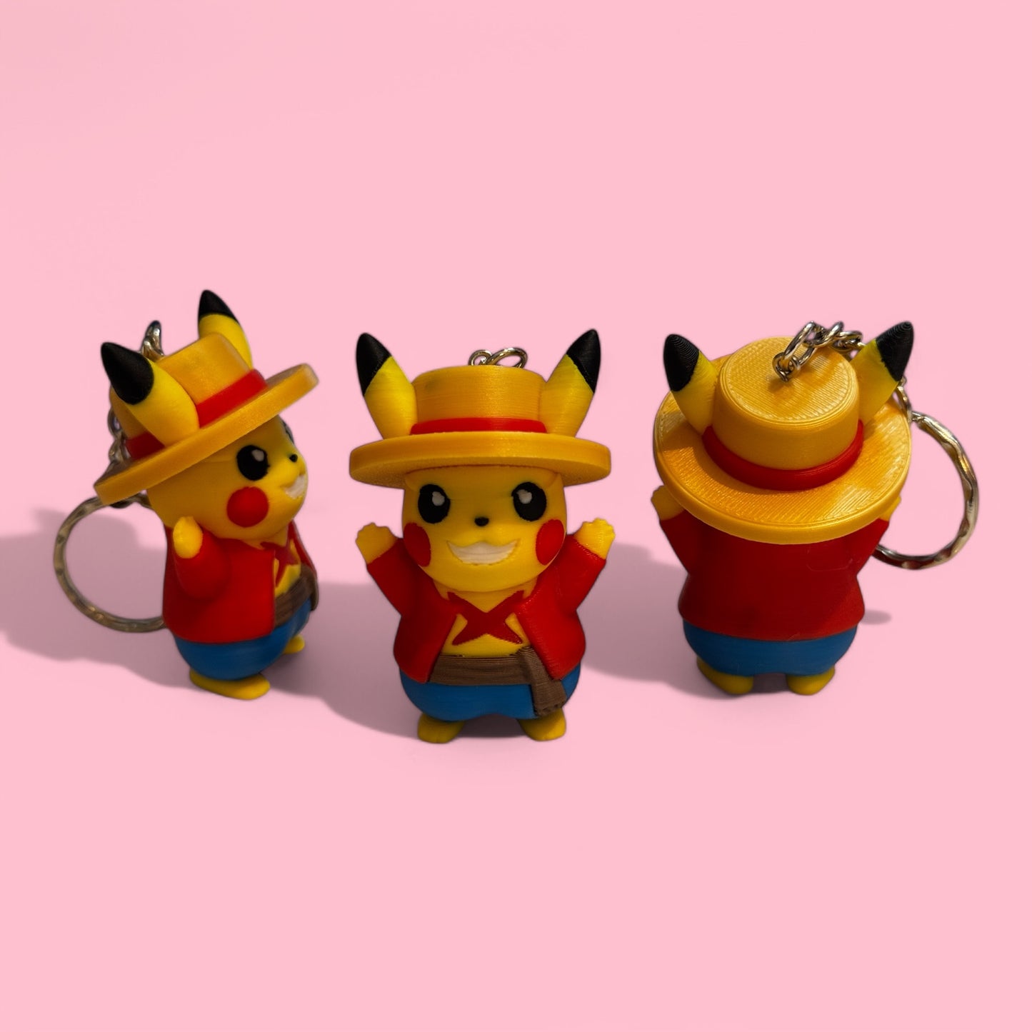 3D Printed Pokemon x One Piece Figures - Crossover Collection