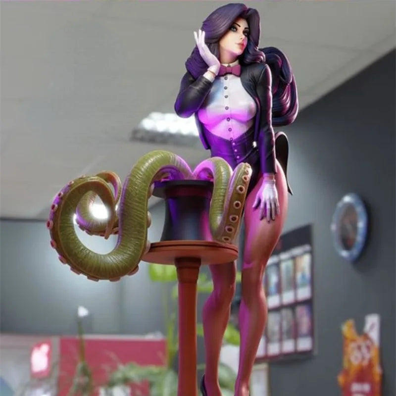 1/24 75mm Scale Female Magician Resin Figure Assembly Model Kit Fantasy Hobby Miniature Unassembled and Unpainted 3D printing
