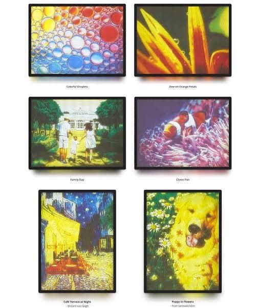 Custom 3D Printed Lithophane - Green A 3D