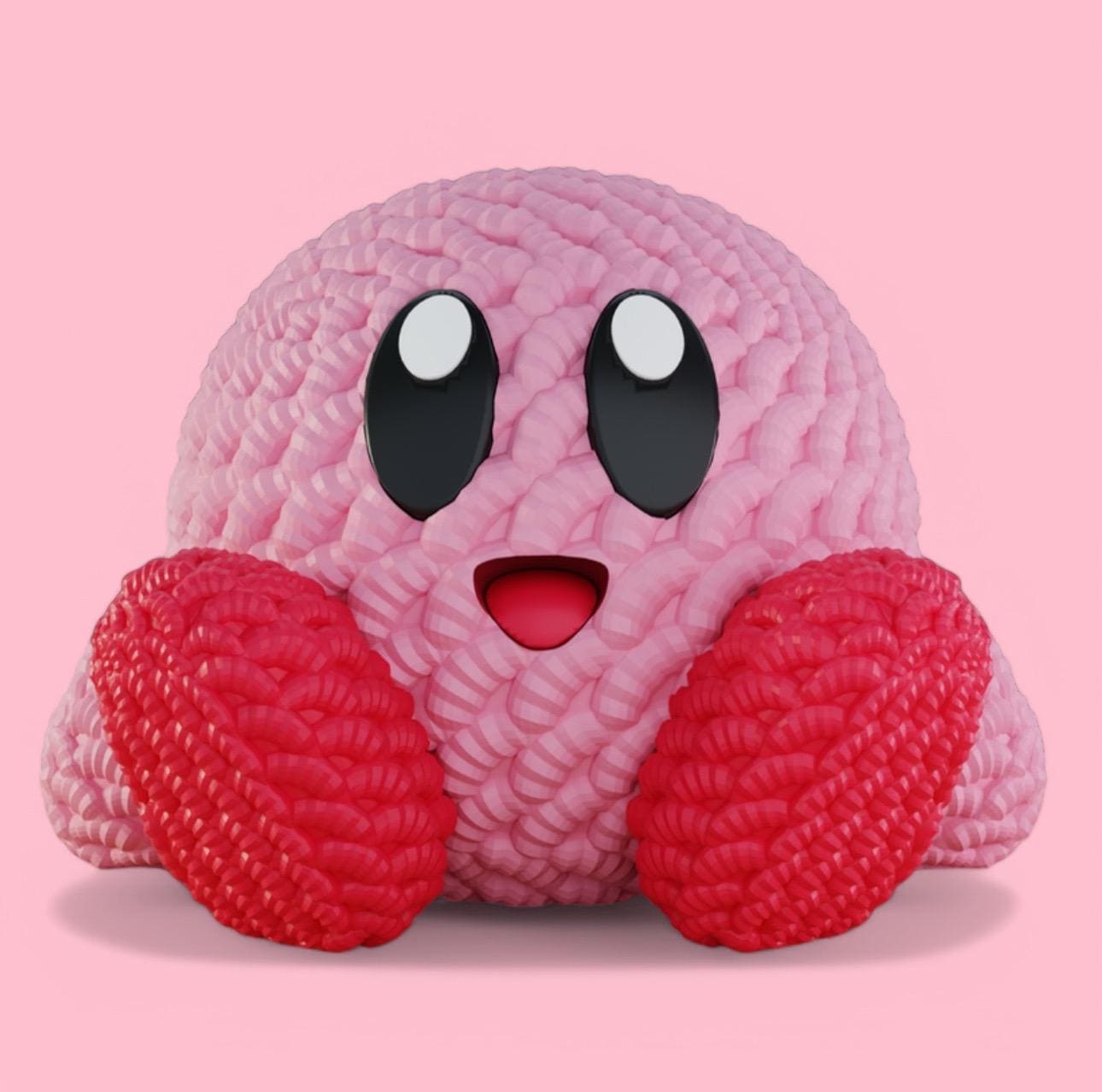 3D printed Crochet Collection - Green A 3D