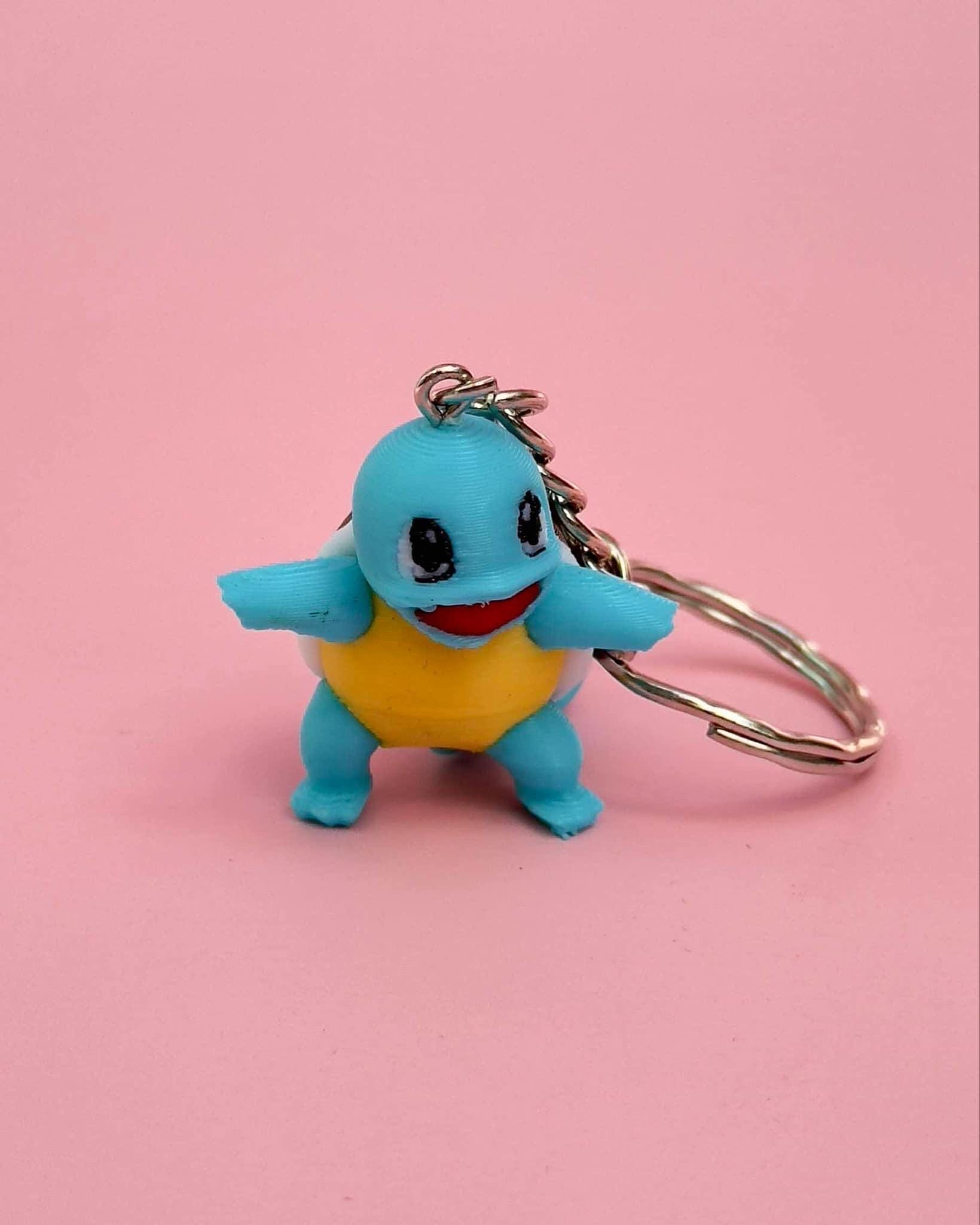 3D Printed Mini Keychain/Figure - Green A 3D
