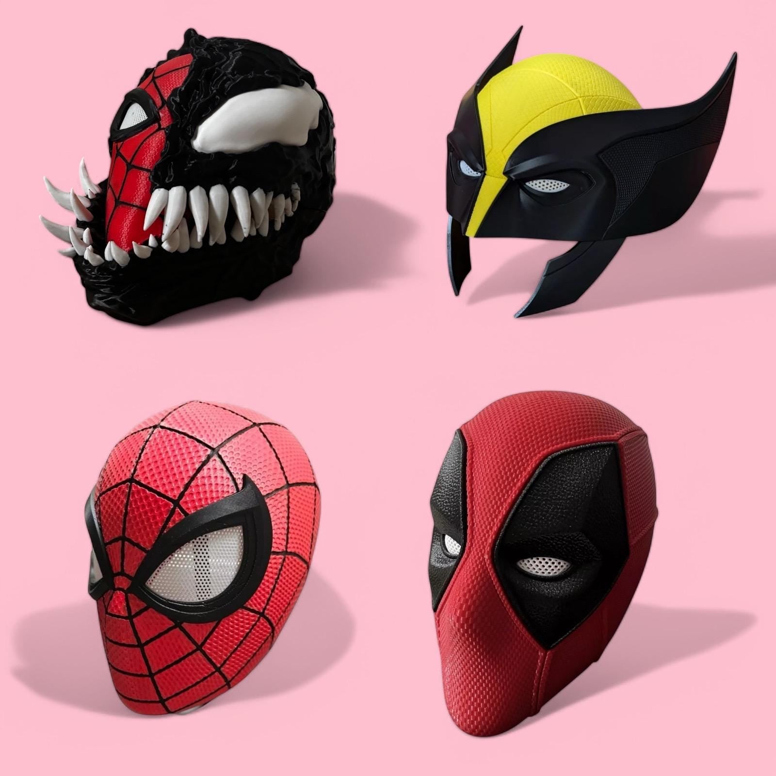 3D printed Helmet Collection - Green A 3D