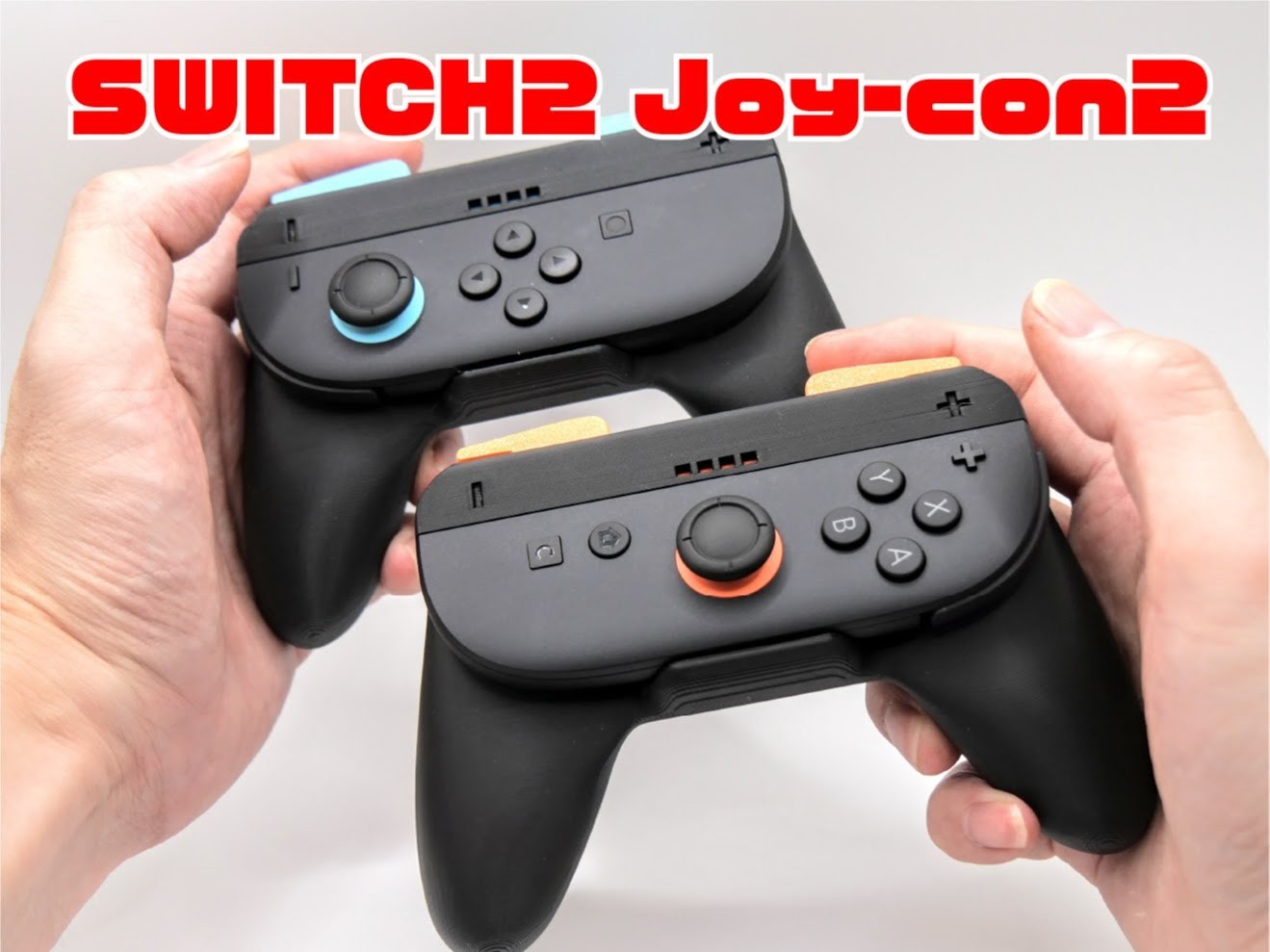 2pcs Hand Grips for Switch 2 Game Handle Hand Grip Case for Switch 2 Controllers - Green A 3D