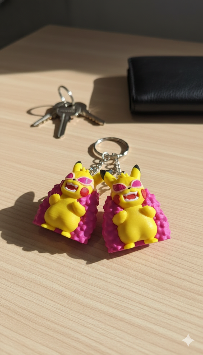 3D Printed Pokemon x One Piece Figures - Crossover Collection