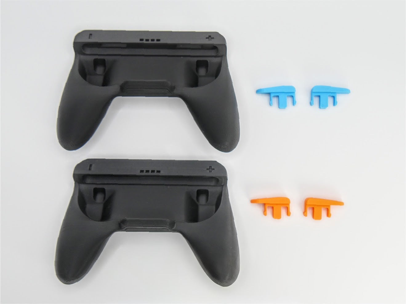 2pcs Hand Grips for Switch 2 Game Handle Hand Grip Case for Switch 2 Controllers - Green A 3D