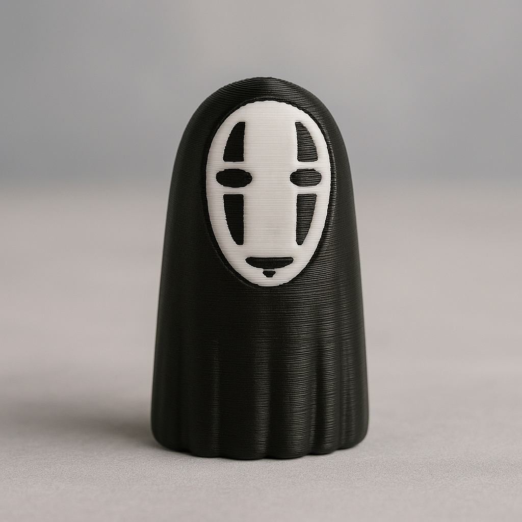 No-Face – 3D Printed Keychain