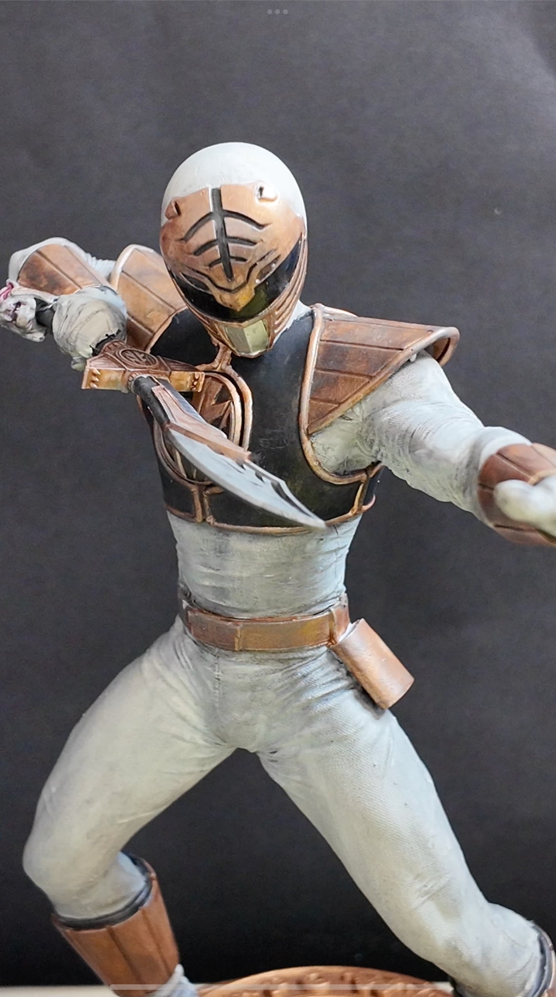 Mighty Morphin Power Ranger (3D Resin Printed & Hand-Painted) - Green A 3D