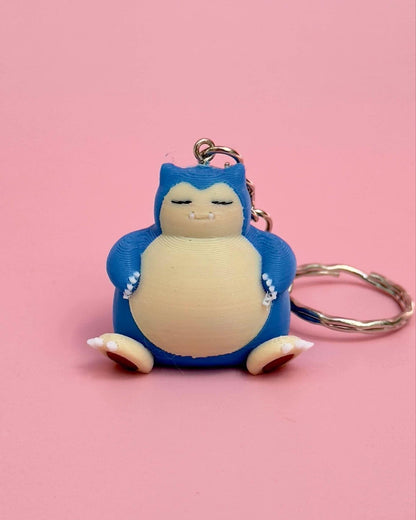 3D Printed Mini Keychain/Figure - Green A 3D