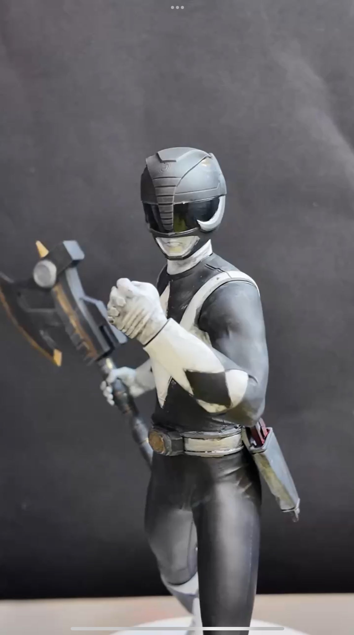 Mighty Morphin Power Ranger (3D Resin Printed & Hand-Painted) - Green A 3D
