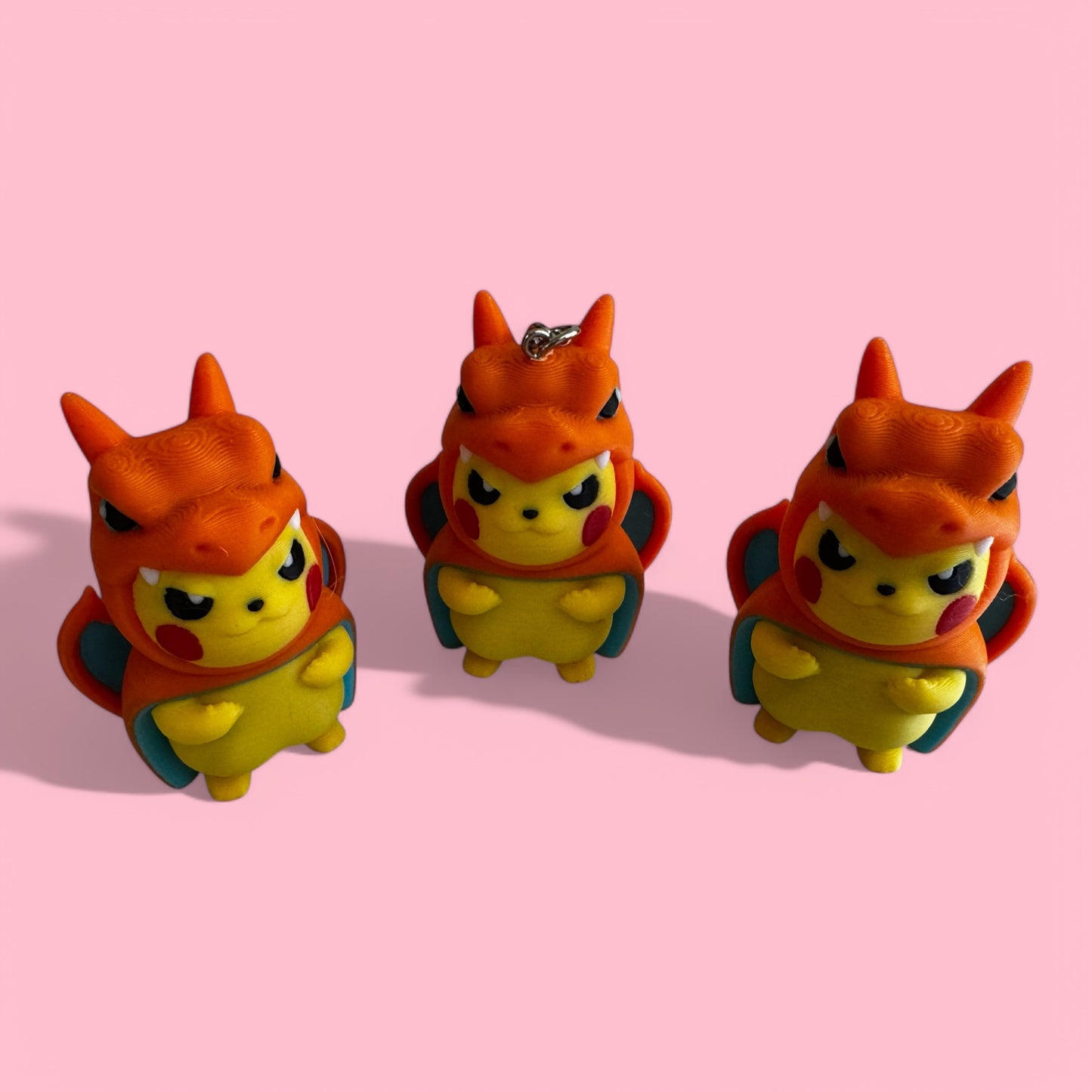 Pokemon Cosplay collection 3D printed Figure and keychains