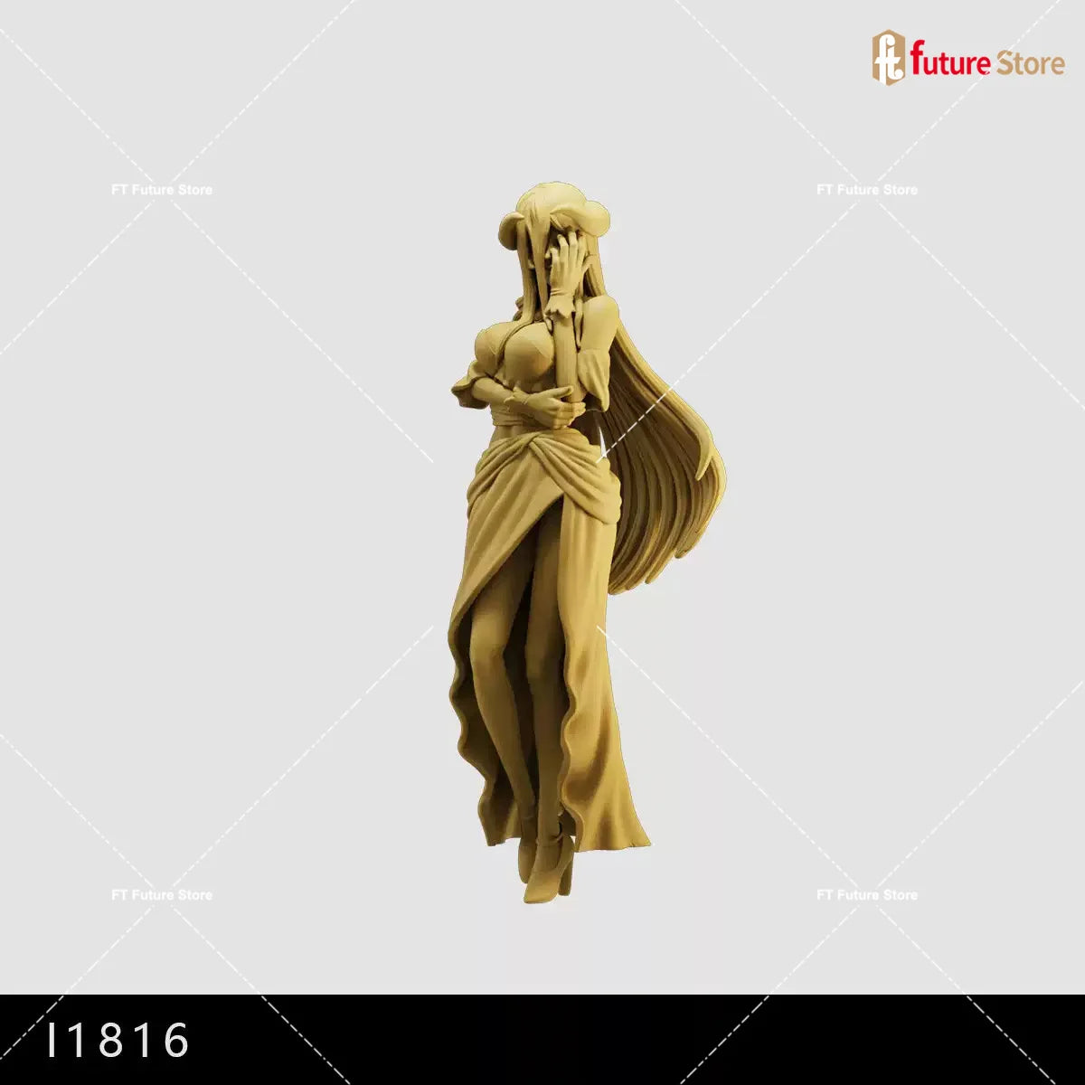 3D Print Miniature 1/64 1/43 1/35 Anime Beauty Lovely Girl Punk Figure Model Scene Mini Dolls Figurine Prop Crafts Decor Display