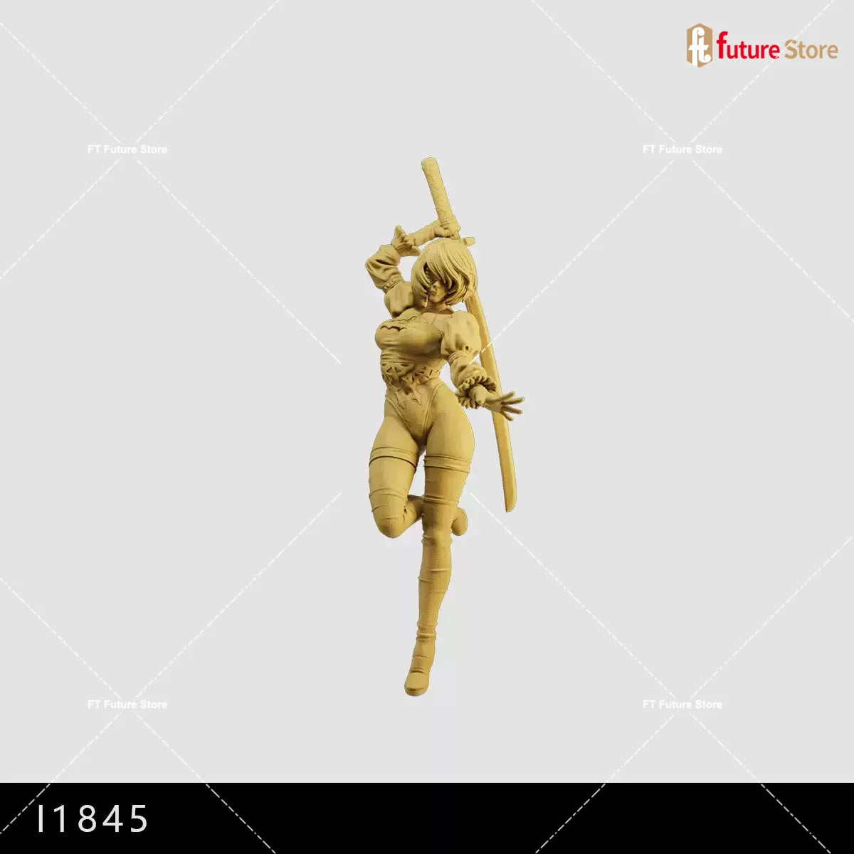 3D Print Miniature 1/64 1/43 1/35 Anime Beauty Lovely Girl Punk Figure Model Scene Mini Dolls Figurine Prop Crafts Decor Display