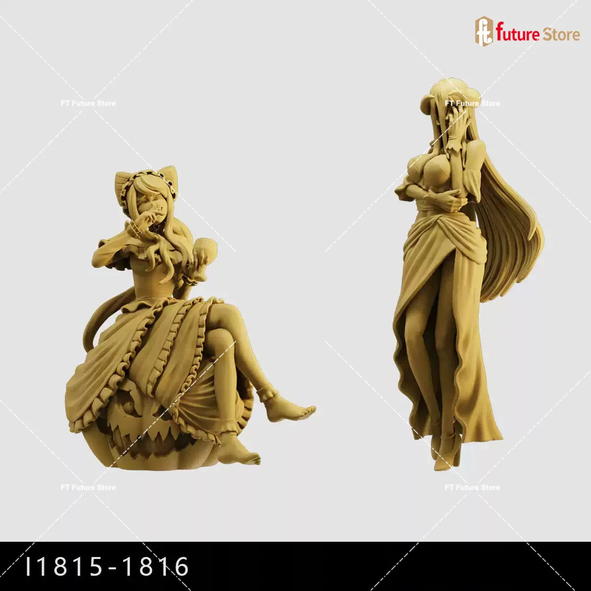 3D Print Miniature 1/64 1/43 1/35 Anime Beauty Lovely Girl Punk Figure Model Scene Mini Dolls Figurine Prop Crafts Decor Display