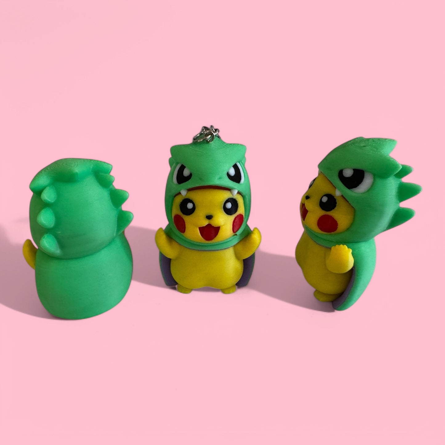 Pokemon Cosplay collection 3D printed Figure and keychains