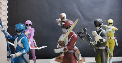 Mighty Morphin Power Ranger (3D Resin Printed & Hand-Painted) - Green A 3D