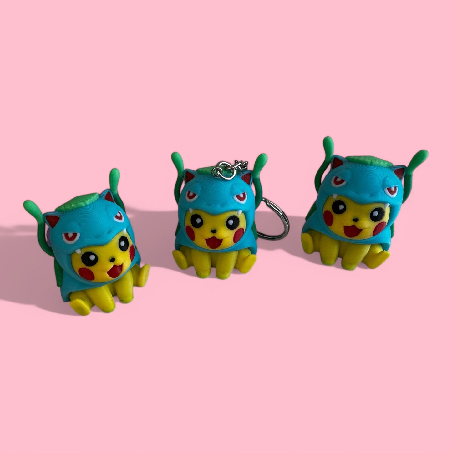 Pokemon Cosplay collection 3D printed Figure and keychains