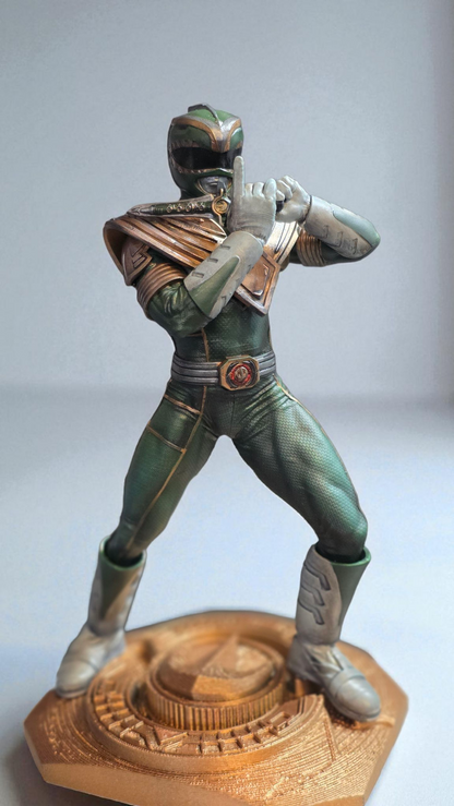 Mighty Morphin Power Ranger (3D Resin Printed & Hand-Painted)