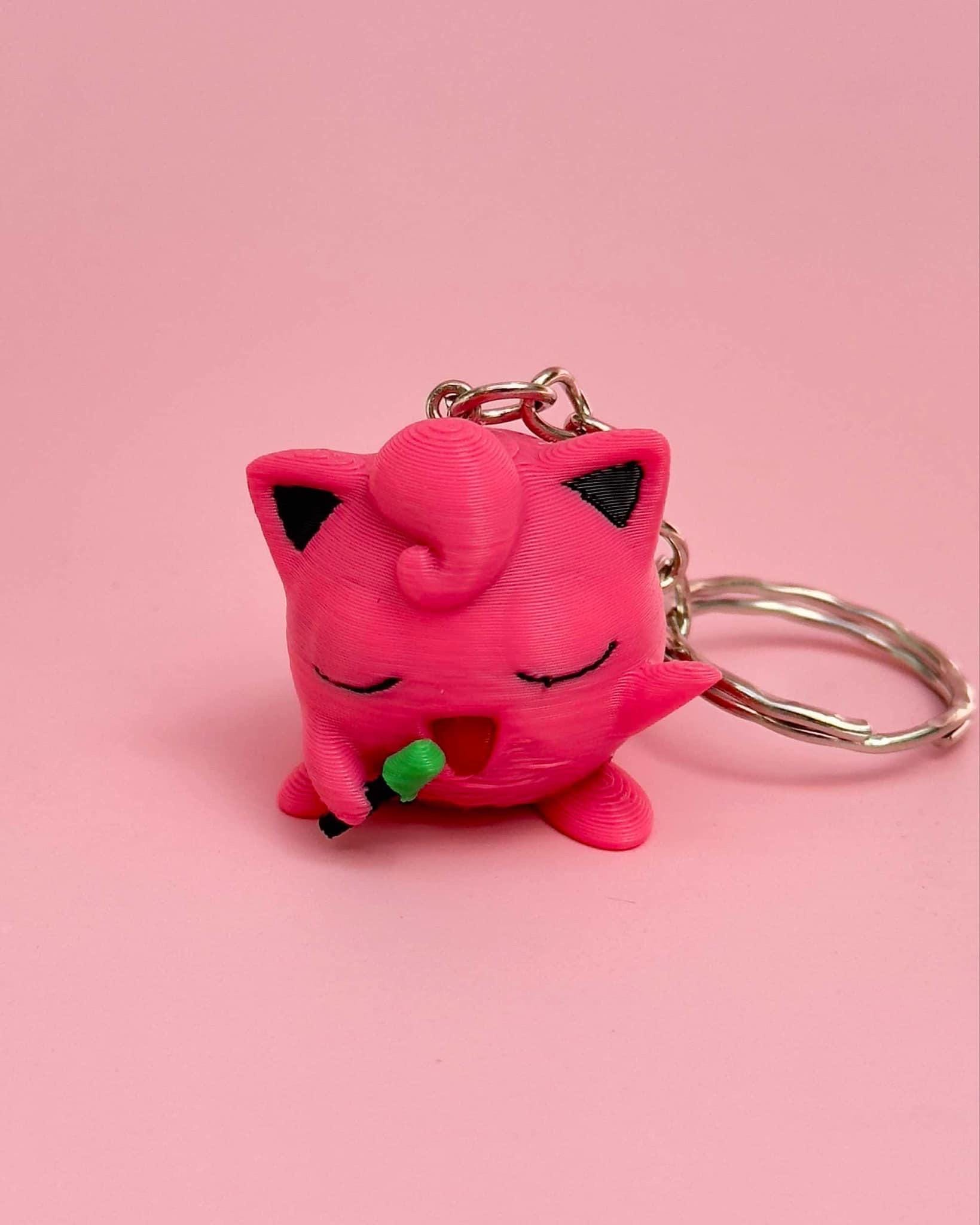 3D Printed Mini Keychain/Figure - Green A 3D