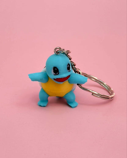 3D Printed Mini Keychain/Figure - Green A 3D