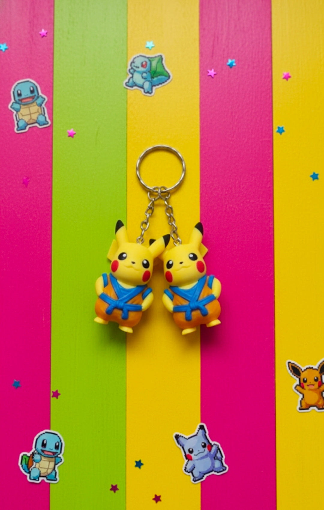 Pokemon Cosplay collection 3D printed Figure and keychains