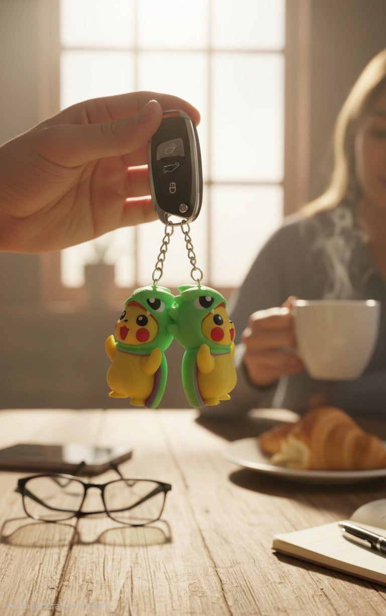 Pokemon Cosplay collection 3D printed Figure and keychains